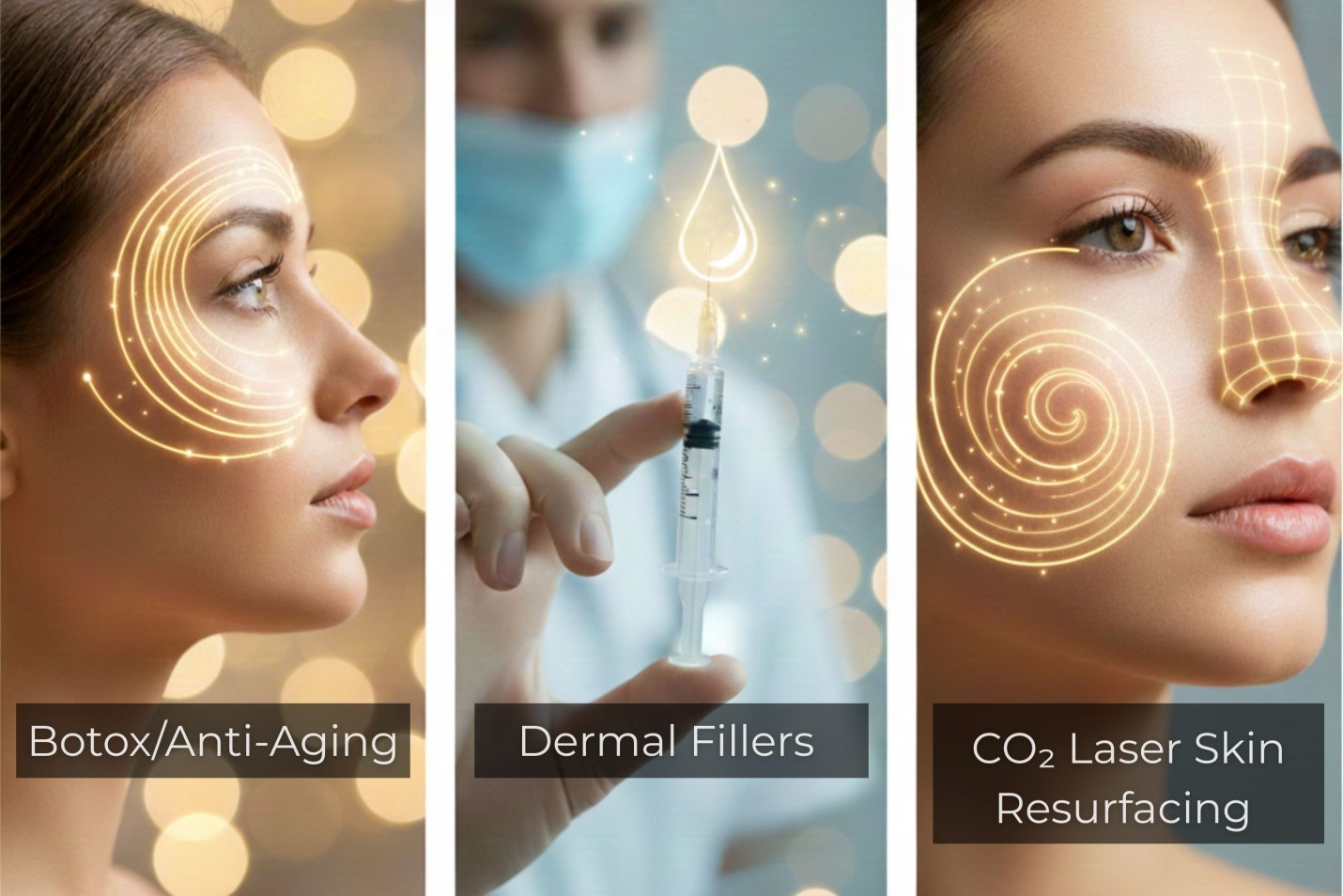 Non-surgical party glow treatments in Jaipur by Dr. Saurabh Rawat including botox fillers and laser skin rejuvenation